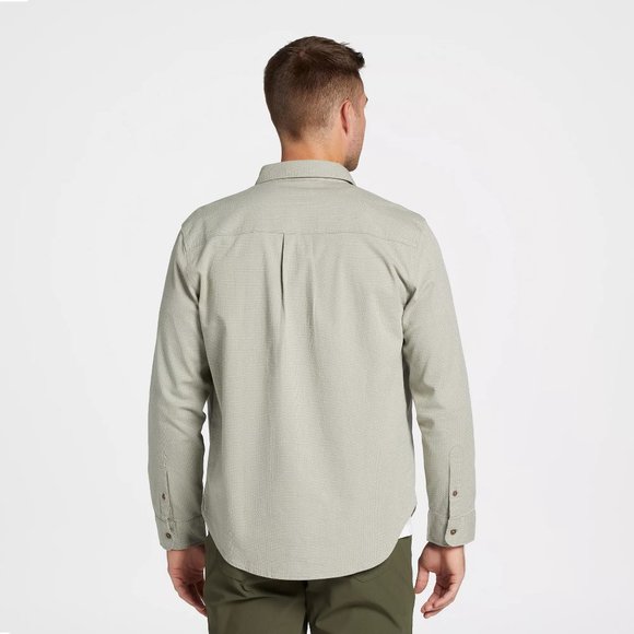 Men's VRST Long Sleeve Button Down Shirt Size 2X Large Earl Grey Business NEW - Picture 2 of 9